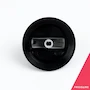 Miniatura de Frigidaire 316544007 Perilla de Control Negra para Quemadores de Estufas Eléctricas y Hornos, Dimensiones 2.5 x 2.5 pulgadas