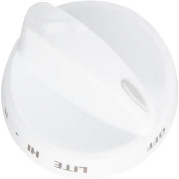 Imagen de referencia para Frigidaire 316442500 Perilla de Control Genuina para Quemador de Superficie / Rango / Estufa / Horno, Color Blanco, OEM
