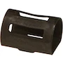 Miniatura de GE WE1X980 Black Metal D-Shaped Dishwasher Knob Insert Clip, Dimensions 1/4" H x 1/4" W x 3/8" D
