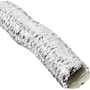 Miniatura de AP Products 013-665 Conducto de Aire Flexible Metalizado Plateado de 2 Pulgadas de Diámetro x 25 Pies de Longitud