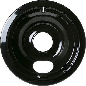 Imagen 3 de GE WB31M19 Bowl por Goteo Original 8" (20.3 cm) Negro Porcelana para Estufa Eléctrica General Electric