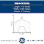 Miniatura de Range Kleen 7502 Black Stainless Steel Replacement Oven Bake Element, 17.5 x 18 inches