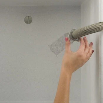 Imagen 2 de Plumb Craft Waxman 7639400T Trampa de Malla para Lavadora de Aluminio, Filtro de Pelusa para Manguera de Drenaje, Duradera y Resistente al Óxido