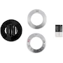 Miniatura de Camco 00973 Gas Range Knob - Perilla para Quemador Superior / Horno / Broiler, Color Negro, con Adaptador, Inserto y Dial, Compatible con la Mayoría de Modelos