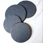 Miniatura de Reston Lloyd Electric Stove Burner Covers, Set of 4, Black Granite, 2 de 8" y 2 de 10", Cubiertas Redondas de Peltre para Estufas Eléctricas