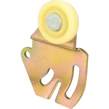 Imagen de referencia para Prime-Line N 6840 - Rodillo Delantero Ajustable para Puerta de Clóset, Compensación de 0.15 cm, Rueda Plana de Nailon de 2.22 cm de Diámetro, Paquete de 2 Unidades
