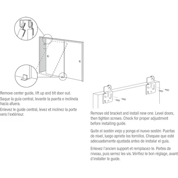 Imagen 3 de Prime-Line N 6840 - Rodillo Delantero Ajustable para Puerta de Clóset, Compensación de 0.15 cm, Rueda Plana de Nailon de 2.22 cm de Diámetro, Paquete de 2 Unidades