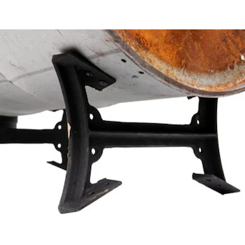 Imagen 4 de US Stove BKAD500 Kit Adaptador de Estufa de Campamento de Doble Barril de Hierro Fundido Negro