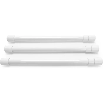 Imagen 2 de Camco 44063 Barra de Refrigerador para RV con Resorte, Blanca, Ajustable 10 a 17 Pulgadas (Paquete de 3)