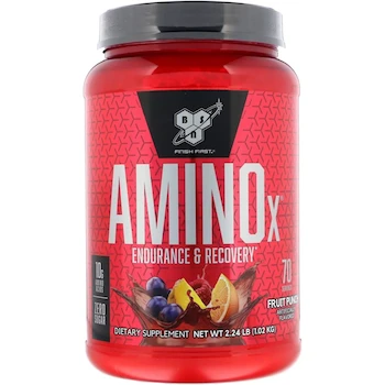 Imagen de referencia para BSN Amino X Post Workout Powder Fruit Punch 70 Servings