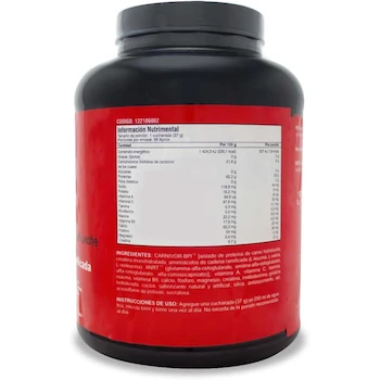 Imagen 2 de MuscleMeds Carnivor Proteína de Carne 4 Lb Chocolate