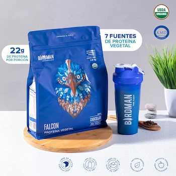 Imagen 4 de BIRDMAN Falcon Protein Proteína Vegana en Polvo Sabor Chocolate 1.8kg