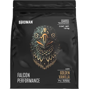 Imagen de referencia para Birdman Falcon Performance Proteína Premium En Polvo 45 Porciones Sabor Golden Vanilla 1.9Kg
