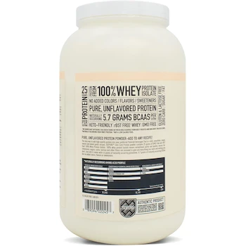 Imagen 3 de ISOPURE Zero Carb Proteína Whey Sin Sabor 3 Libras