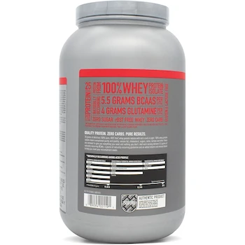 Imagen 3 de ISOPURE Zero Carb Proteína Whey Sabor Fresa 3 Libras