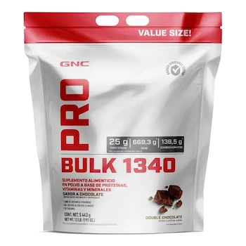 Imagen de referencia para GNC Bulk 1340 Proteína Vitaminas Minerales Chocolate 12 Lb