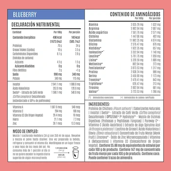 Imagen 5 de Birdman Fitmingo Proteína Vegana en Polvo Blueberry 1.7Kg