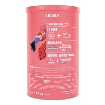 Imagen 3 de Birdman Fitmingo Proteína Vegana en Polvo Blueberry 510g