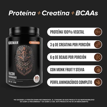 Imagen 3 de Birdman Falcon Performance Proteína en Polvo Choco Bronze 1.14kg