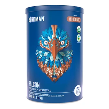 Imagen alusiva al producto Birdman Falcon Protein Proteína Vegana Orgánica Chocolate 1.17kg