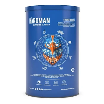Imagen 4 de Birdman Falcon Protein Proteína Vegana Orgánica Chai 1.17kg