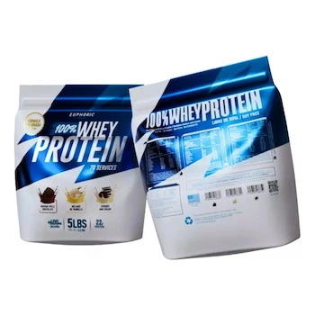 Imagen 2 de Proteína 100% Whey Euphoric 2.2 Kg Adicionada Con Creatina Sabor Vainilla