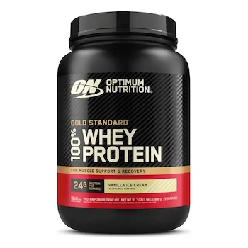 Imagen de referencia para Suplemento Optimum Nutrition Proteína Gold Standard 100% Whey en Polvo Sabor Vanilla Ice Cream 899g