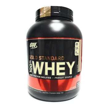 Imagen 2 de Optimum Nutrition Gold Standard 100% Whey Suplemento en Polvo Proteína Sabor Rocky Road 2.27kg
