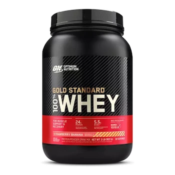 Imagen de referencia para Suplemento en Polvo Optimum Nutrition Gold Standard 100% Whey Sabor Strawberry Banana 907g