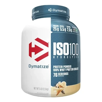 Imagen alusiva al producto Suplement Dymatize Whey Protein ISO-100 2.3kg Sabor Vainilla Gourmet