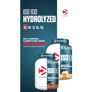 Imagen 4 de Suplement Dymatize Whey Protein ISO-100 2.3kg Sabor Vainilla Gourmet