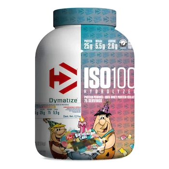 Imagen de referencia para Proteína Aislada En Polvo Dymatize Birthday Cake 5 Lb