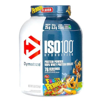 Imagen de referencia para Dymatize ISO-100 Suplemento Proteína En Polvo 2.3kg Sabor Fruity Pebbles