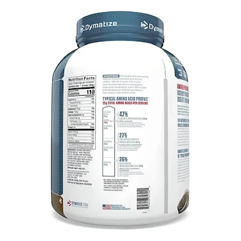 Imagen 2 de Suplemento en Polvo Dymatize Iso-100 Proteína Sabor Cookies & Cream 2.3kg