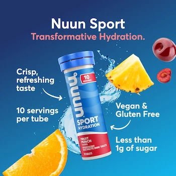 Imagen 2 de Nuun Sport Fruit Punch 55gr 8 Piezas