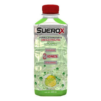 Imagen de referencia para Bebida con Electrolitos Suerox Adulto Lima Limón 630ml