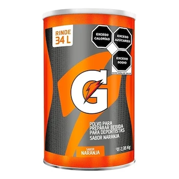 Imagen de referencia para Gatorade En Polvo Sabor Naranja De 2.38 Kg