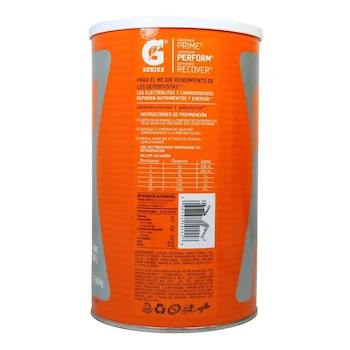 Imagen 2 de Gatorade En Polvo Sabor Naranja De 2.38 Kg