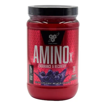 Imagen 2 de Suplemento en polvo BSN Endurance and Recovery Aminoácidos AMINOx sabor Grape 435g