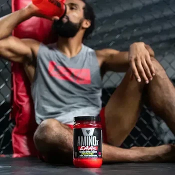 Imagen 4 de Aminoácidos BSN Amino X EAA 25 Servs Strawberry Dragon Fruit