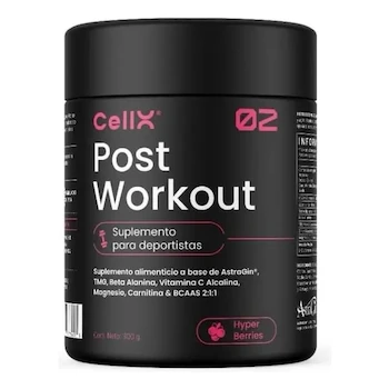 Imagen de referencia para Cellx Suplemento Deportivo BCAAs 2:1:1 300g Sabor Berries