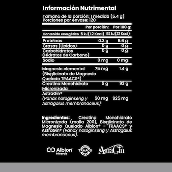 Imagen 5 de Cellx Creatina Ultra Pura Monohidratada Para 4 Meses Sin Sabor
