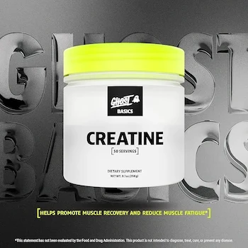 Imagen 3 de Creatina Monohidratada Ghost Creatine Vegana 50 Serv 258 Gr