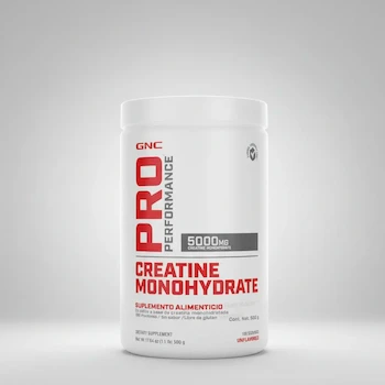Imagen 5 de GNC Pro Performance Creatina Monohidratada 5000 Mg 500 Gr Sin Sabor