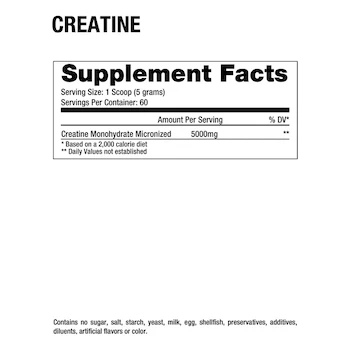 Imagen 2 de Creatina Monohidrato Dragón Pharma Sin Sabor 300 gr