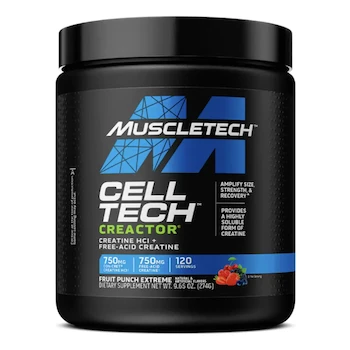 Imagen de referencia para Suplemento MuscleTech Cell-Tech Creactor Sabor Fruit Punch Extreme 274g Polvo