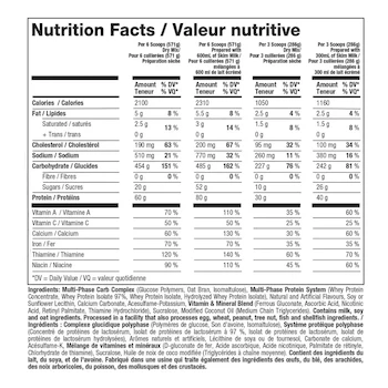 Imagen 3 de Suplemento MuscleTech Mass-Tech Extreme 2000 Sabor Vanilla Milkshake 2.72kg