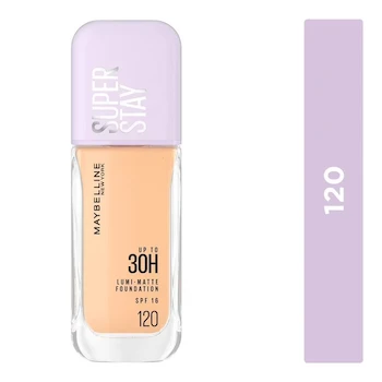 Imagen de referencia para Maybelline Superstay Lumi Matte Base de Maquillaje Tono 120 40 ml