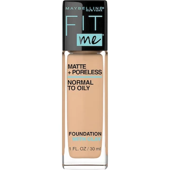 Imagen de referencia para Base de maquillaje Maybelline New York Fit Me! Matte + Poreless 128 Warm Nude 30 ml