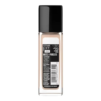 Imagen 2 de Base de maquillaje Maybelline New York Fit Me! Matte + Poreless 120 Classic Ivory 30 ml